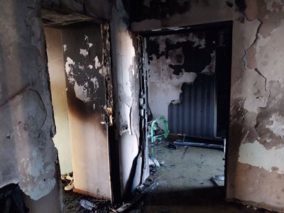 В жилом доме в селе Шатван Гегаркуникской области вспыхнул пожар