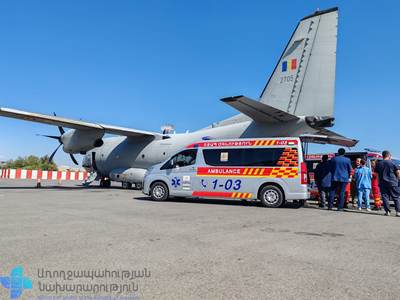 5 minors affected by explosion in Nagorno-Karabakh were transferred to USA and Belgium to continue treatment