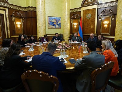 Տիգրան Խաչատրյանը Կավիտա Բելանին ներկայացրել է ԼՂ-ից բռնի տեղահանվածների առաջնային կարիքներին ուղղված ծրագրերը