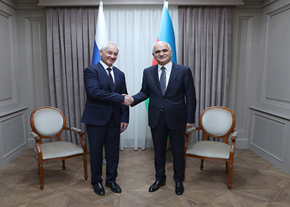 Azerbaijan՛s deputy prime minister meets with his Russian counterpart