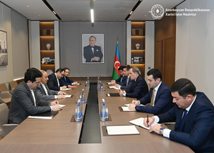 Azerbaijan FM, Iran deputy FM discuss implementation of transport projects in South Caucasus