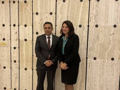 Հանդիպել են ԱԳ փոխնախարարը եւ Վալս Նոյեսը․ քննարկվել է Ադրբեջանի էթնիկ զտման քաղաքականությունը