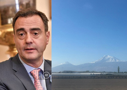 Իմ սիրտը միշտ կմնա ձեզ հետ. Արգենտինայի դեսպանը հրաժեշտի գրառում է արել ու հրապարակել Արարատի լուսանկարները