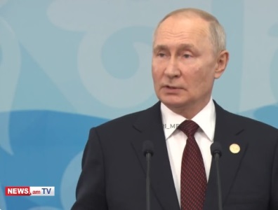 Путин: Россия готова содействовать возобновлению переговоров Баку и Еревана