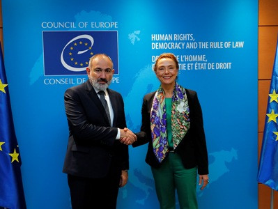 Nikol Pashinyan, Marija Pejcinovic Buric discuss situation due to Karabakh Armenians’ forced displacement