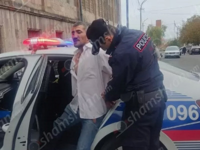 Տղամարդը Մալաթիայի գյուղմթերքի շուկայում կոտրել է կրպակի դռան ապակին. պարեկները ձեռնաշղթա են հագցրել ու տարել բաժին