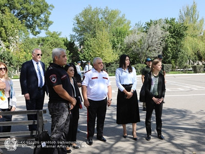 US Embassy supports Armenia government efforts to strengthen rule of law, Armenian law enforcement capacities