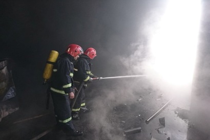 В Ванадзоре в жилом доме вспыхнул пожар