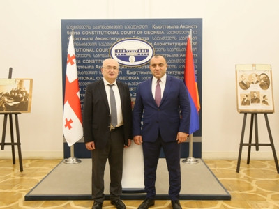 Հայաստանի եւ Վրաստանի ՍԴ-ների համագործակցությունը կարեւոր է. Արման Դիլանյան