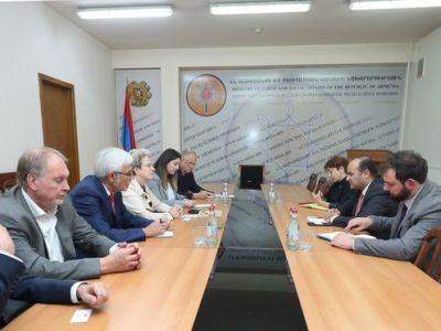 Նարեկ Մկրտչյանը Գերմանական Կարմիր խաչի պատվիրակության հետ քննարկել է բռնի տեղահանվածներին աջակցության համատեղ ծրագրերը