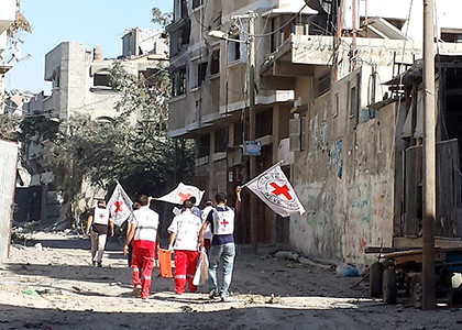 Palestinian Red Cross loses contact with all workers in Gaza