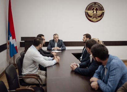Президент Арцаха провел встречу с депутатами Европарламента