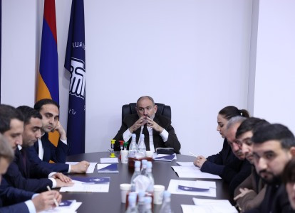 Пашинян провел заседание правления правящей партии