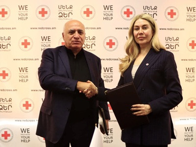 «Ապավեն» ընկերությունը 40 մլն դրամ է հատկացրել ՀԿԽԸ-ին՝ Արցախից բռնի տեղահանվածներին օժանդակության համար