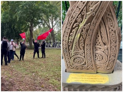 Armenian Genocide monument vandalized in UK