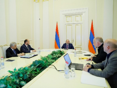 Пашинян обсудил с представителями немецкой организации работы по проектированию Академического городка