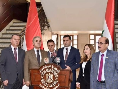 Հակոբ Արշակյանը հանդիպել է Սիրիայի Ժողովրդական ժողովի նախագահի հետ