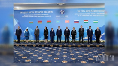 Парламентская делегация в Бишкеке приняла участие в заседаниях МПА СНГ в различных форматах
