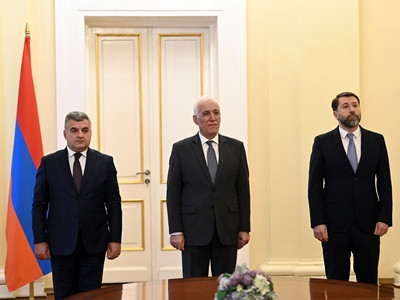 В резиденции президента Армении состоялась церемония присяги новоназначенных судей