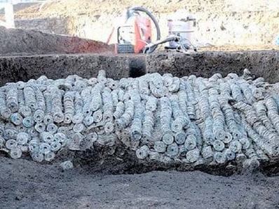 Ancient treasure containing hundreds of thousands of coins discovered in Japan