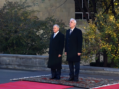 Ի պատիվ Իրաքի նախագահի Վահագն Խաչատուրյանի անունից տրվել է պաշտոնական ճաշ