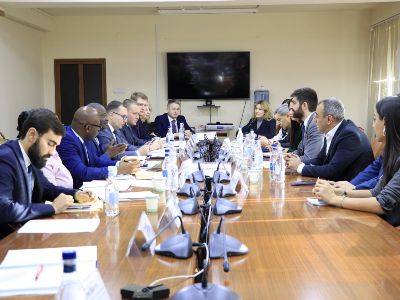 В Минэкономики Армении приняли делегацию стран-участниц Кимберлийского процесса