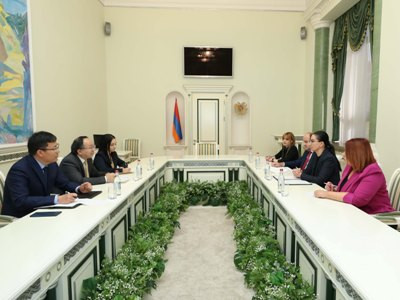 Генпрокурор Армении и посол Китая обсудили вопросы сотрудничества