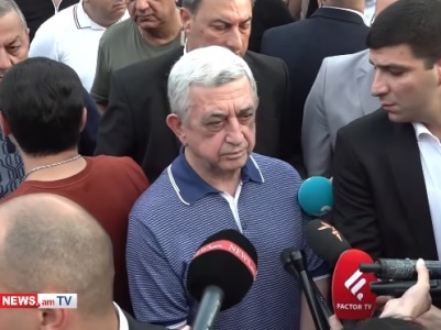 Серж Саргсян: Принудительный мирный договор — это та же капитуляция