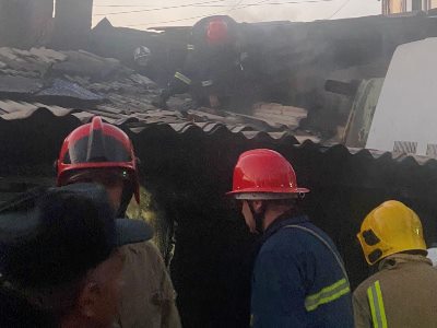 Ներքին Շենգավիթ 11-րդ փողոցում տուն է այրվել (ֆոտո)