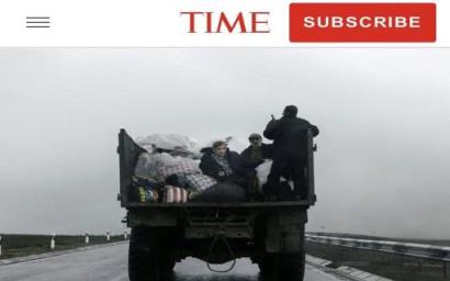 «TIME» включил в топ-лист 100 лучших фотографий года снимок вынужденных переселенцев из Арцаха