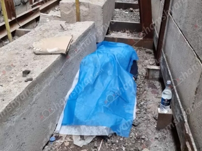 На стройке в Ереване погиб молодой мужчина