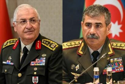 Azerbaijan, Turkey defense ministers discuss military, political processes in South Caucasus