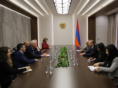 Секретарь СБ принял делегацию группы дружбы Литва – Армения