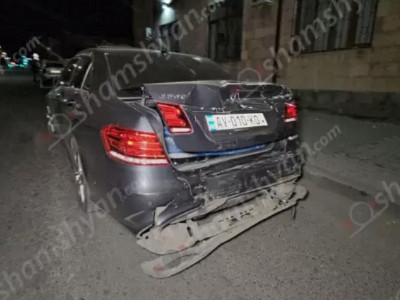 Երևանում բախվել են Chevrolet-ն ու Mercedes-ը. երկու վարորդներն էլ եղել են ոչ սթափ