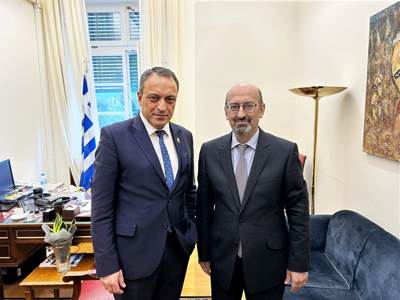 Envoy presents vision of Armenia’s ‘Crossroads of Peace’ project to Greece lawmaker