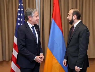 Mirzoyan, Blinken discuss South Caucasus security, stability