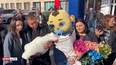 У погибшего на войне Норайра Петросяна родился брат