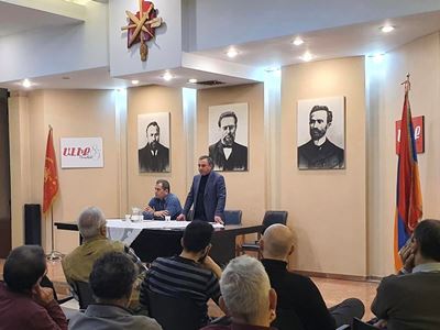 Ишхан Сагателян выступил с докладом в Иране