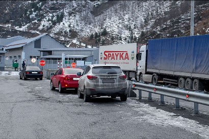 Автодорога Степанцминда-Ларс открыта для всех видов транспортных средств