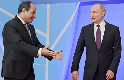 Russian and Egyptian presidents discuss the situation in the Gaza Strip