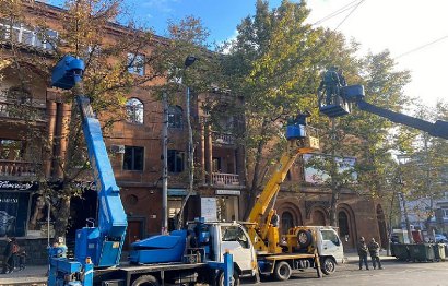 Движение на некоторых улицах в ереванском районе Шенгавит будет временно приостановлено