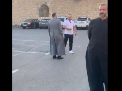 В армянском квартале «Коровий сад» в Старом городе Иерусалима произошел очередной инцидент