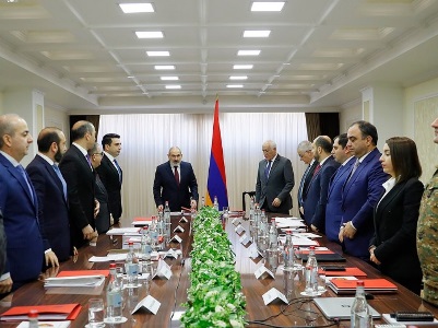 Во главе с Николом Пашиняном состоялось заседание Совета безопасности