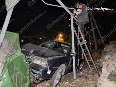Վթարի մեջ հայտնված քաղաքացուն հիվանդանոց տեղափոխող Skoda-ի վարորդը ինքն է դարձել է վթարի հեղինակ