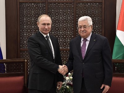 Путин и президент Палестины подчеркнули важность создания Государства Палестина в границах 1967 года
