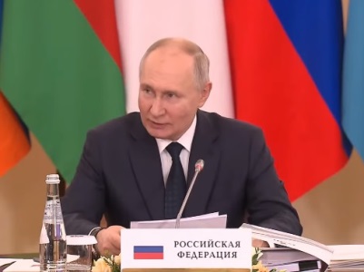 Путин: Либерализация торговли ЕАЭС с Ираном даст дополнительный импульс развитию коридора «Север-Юг»