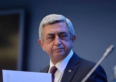 Armenia ex-President Serzh Sargsyan: We will stop burying our national spirit, dignity in negativity and fear