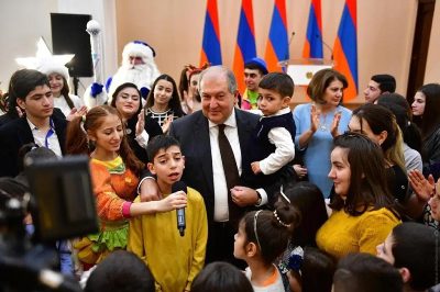 4th President of Armenia Armen Sarkissian: Let’s welcome 2024 as year of peace, hope, unwavering faith
