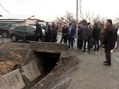 Пашинян посетил с визитом общину Аракс