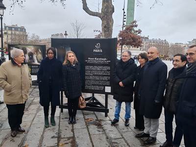 Open-air exhibition on Karabakh being held in Paris (PHOTOS)